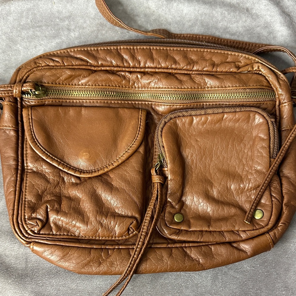Joe Boxer 2016 Tan Shoulder Crossbody Bag - Picture 3 of 7